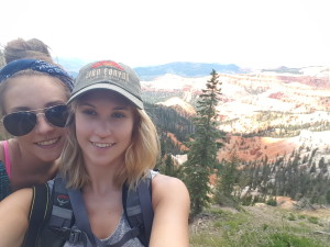 My sister and I at Cedar Breaks National Monument, Utah