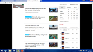 MLB.com Homepage continued